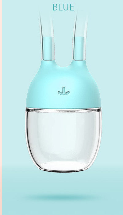 Baby Nasal Aspirator — Anti-Backflow Vacuum Suction Nose Cleaner for Newborns & Infants (Pink & Blue)