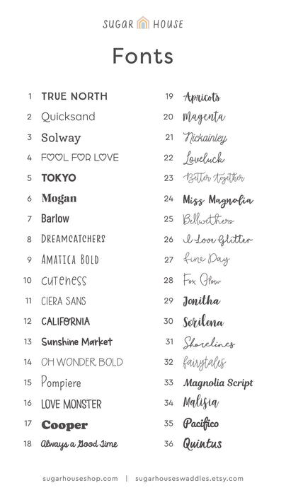 Personalized Baby Swaddle Blanket — Handmade Jersey Knit Custom Name Newborn Blanket (29x39 inches, 87 Color Options)