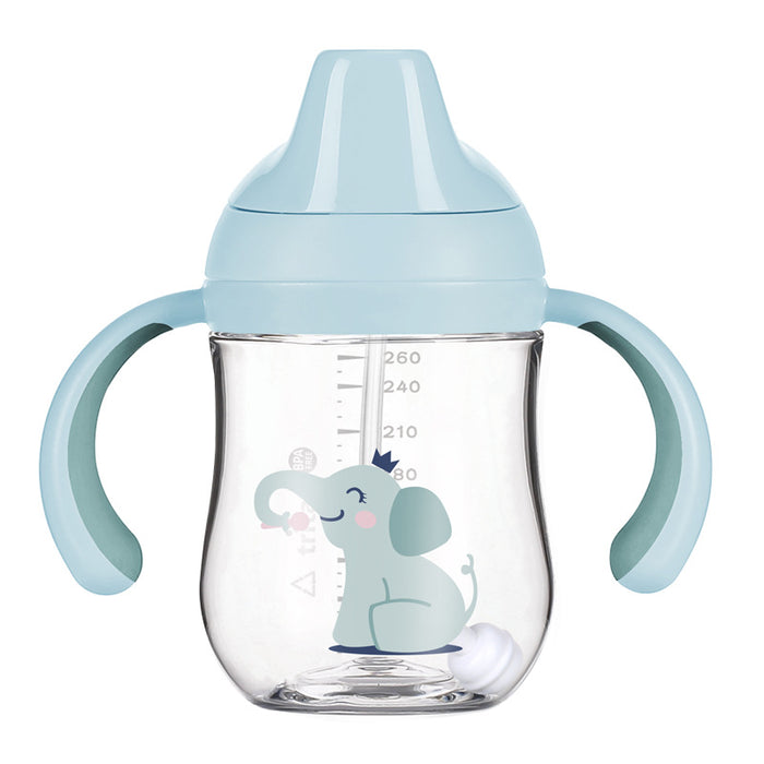 Baby Duckbill Straw Training Learning Drinking Cup