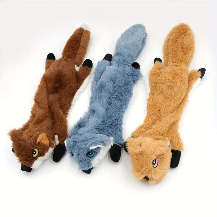 Dogs Are Bite Resistant Vocalize Pets Foxes Squirrels Wolves Plush Toys Pet Supplies