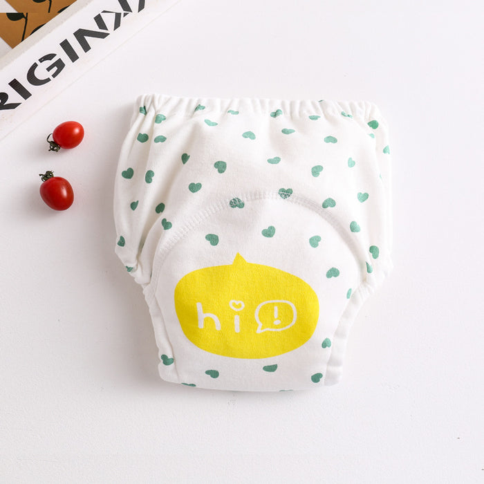 Cotton diaper pocket baby learning pants pull-up pants