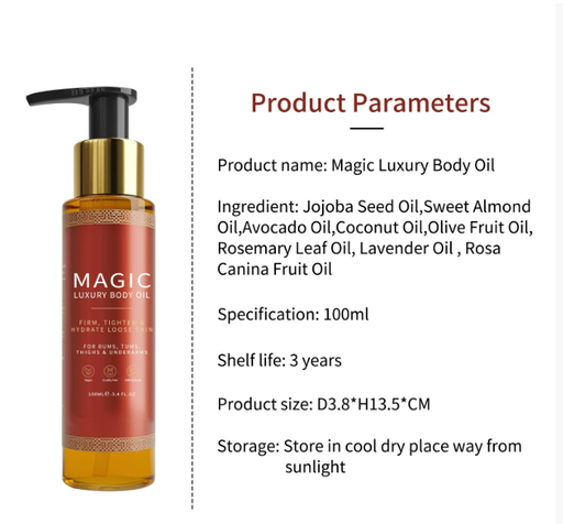 Magic Body Oil  Nourish & Glow Skin Naturally