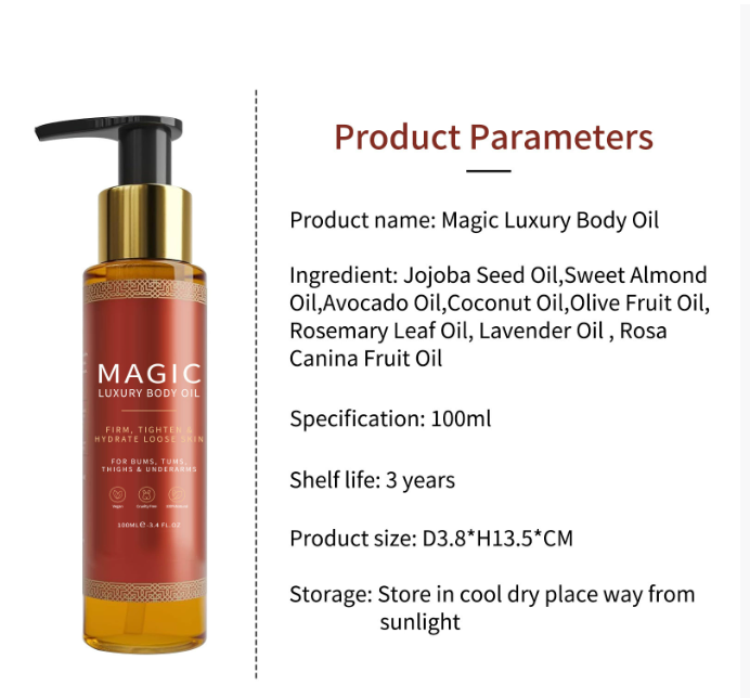 Magic Body Oil  Nourish & Glow Skin Naturally