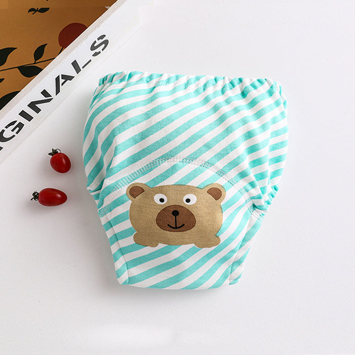 Cotton diaper pocket baby learning pants pull-up pants