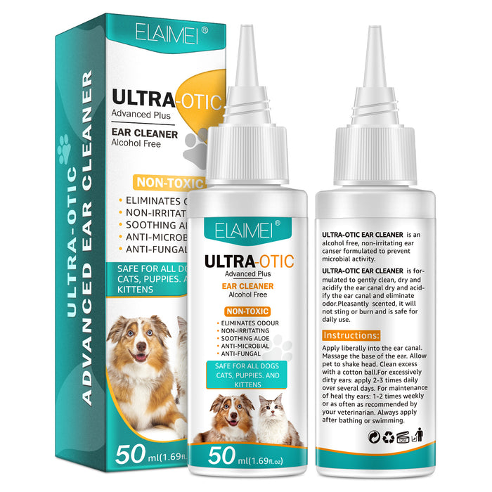 Pet Ear Cleaner 50ml  Clean & Healthy Ears
