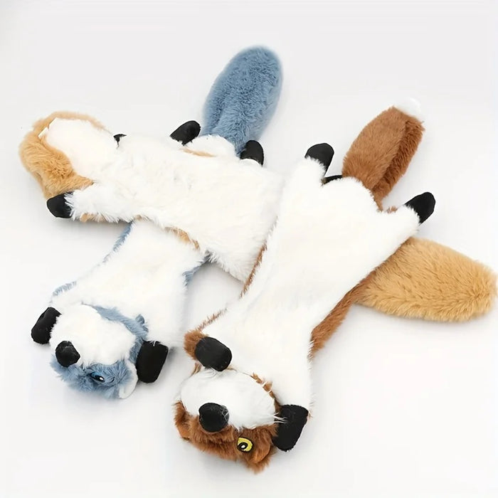 Dogs Are Bite Resistant Vocalize Pets Foxes Squirrels Wolves Plush Toys Pet Supplies