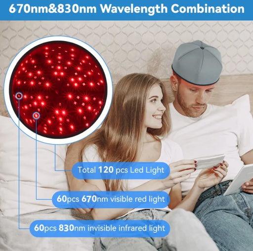 LED Scalp Massager  Red Light Therapy