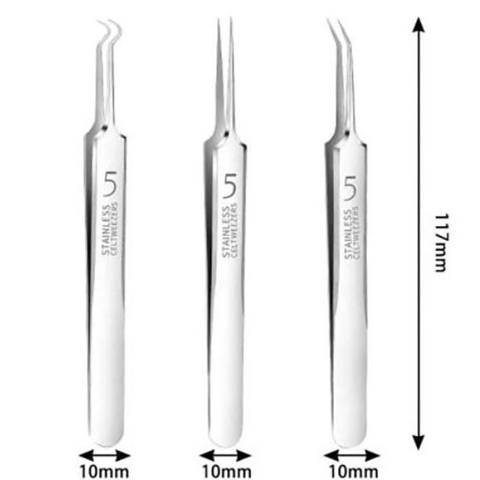 8pcs Ultra-Fine Acne Needle Tool Set Beauty Care