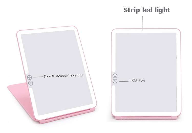 Multifunctional LED Makeup Mirror  Bright & Clear