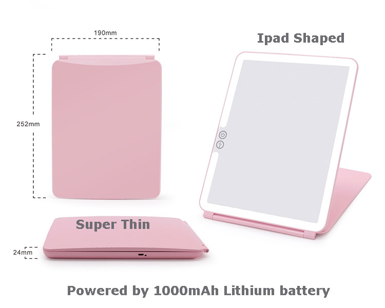Multifunctional LED Makeup Mirror  Bright & Clear