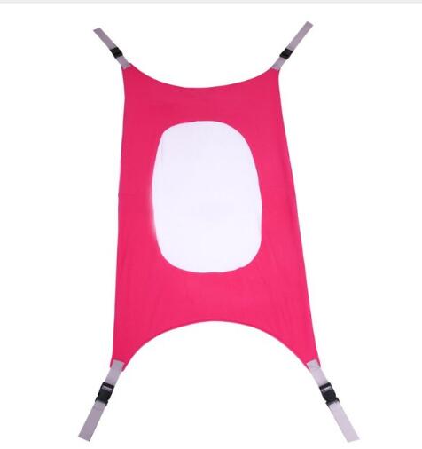 Newborn Baby Safety Hammock — Pure Cotton 100x70cm Infant Soothing Swing for Crib (Grey, Red, Navy, Pink, Green)