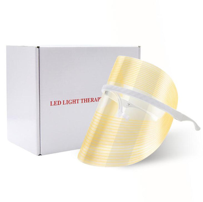 LED Beauty Mask & Photon Skin Rejuvenation Device — Negative Ion, LED Light Therapy & Sonic Vibration for Brighter, Smoother Skin