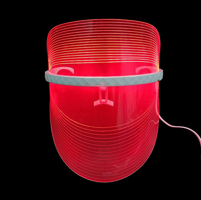 LED Beauty Mask & Photon Skin Rejuvenation Device — Negative Ion, LED Light Therapy & Sonic Vibration for Brighter, Smoother Skin