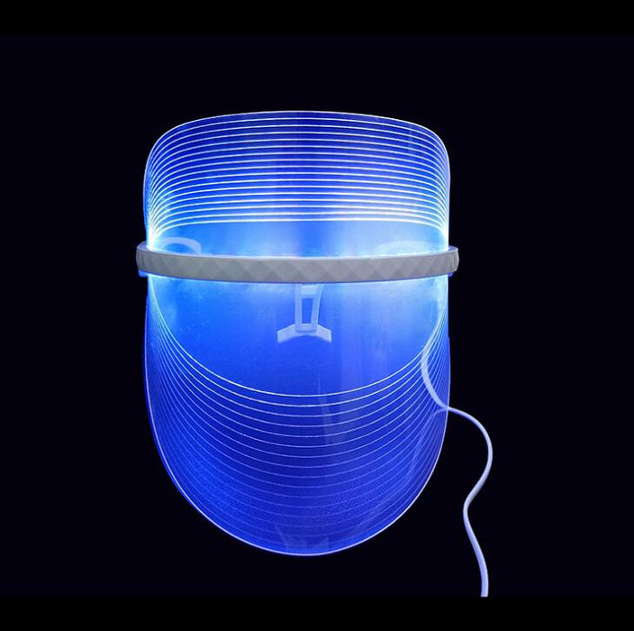 LED Beauty Mask & Photon Skin Rejuvenation Device — Negative Ion, LED Light Therapy & Sonic Vibration for Brighter, Smoother Skin