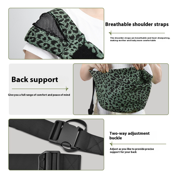 Portable One-Shoulder Strap for Big Baby  Comfort