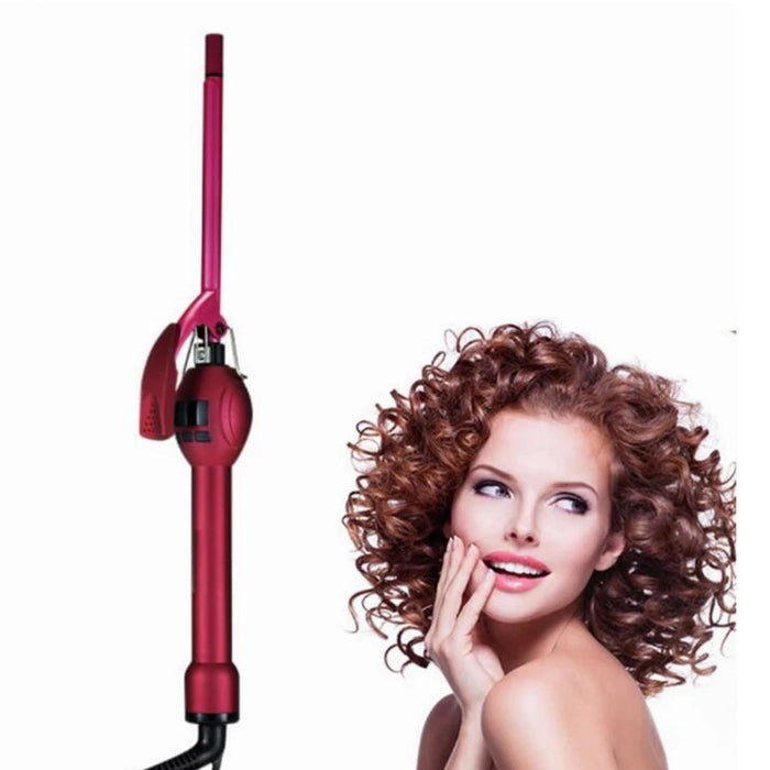 Professional 9mm Curling Iron  LCD Display