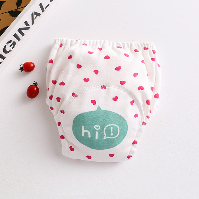 Cotton diaper pocket baby learning pants pull-up pants