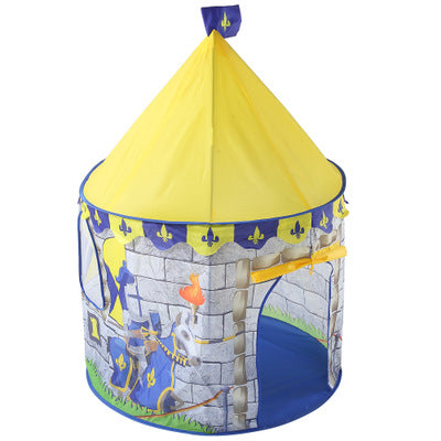 Kids Pop Up Play Tent — Indoor & Outdoor Polyester Playhouse for Toddlers (100x100x135cm)