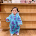Cute Animal Baby Jumpsuit  Hooded Zipper Outfit
