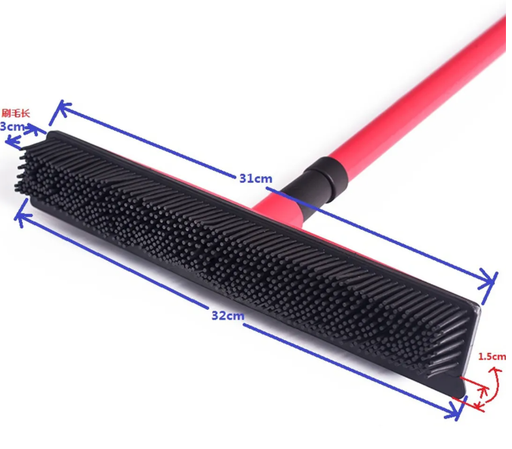 Pet Hair Removal Broom Mop  Clean Fur Easily
