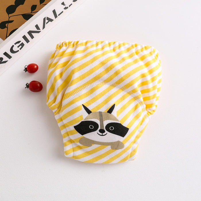 Cotton diaper pocket baby learning pants pull-up pants
