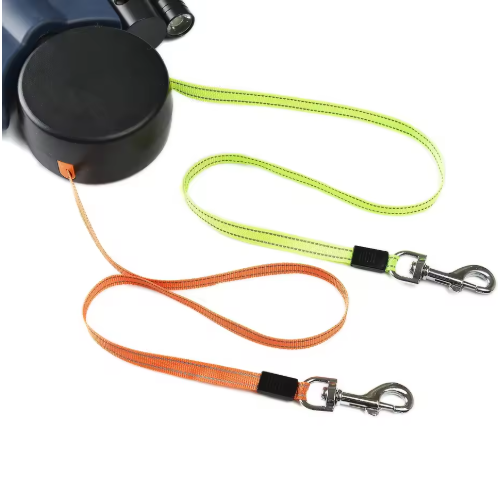Auto Double Dog Leash  Walk Two Dogs Easily
