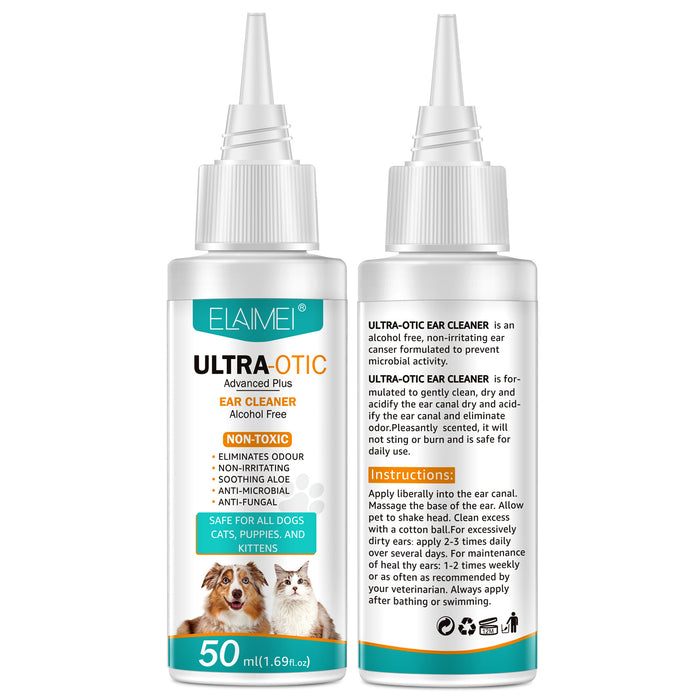 Pet Ear Cleaner 50ml  Clean & Healthy Ears