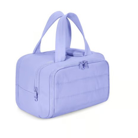 Travel Toiletry Bag Lightweight Large Wide Open Wash Bag Fluffy Cosmetic Bag Storage Bag Travel