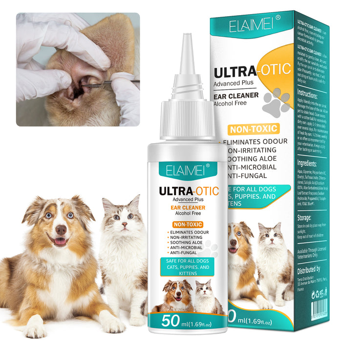 Pet Ear Cleaner 50ml  Clean & Healthy Ears